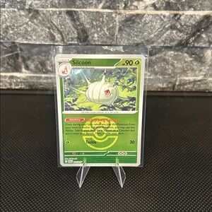 Pokémon Silcoon 012/217 Reverse Holo Card from Ascended Heroes Set M/NM